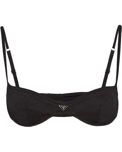 prada triangle bra|Prada Bras for Women .